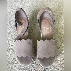 Womens Size 7 Wedges